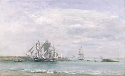 Portrieux by Eugene Louis Boudin